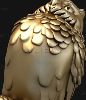 3D model 3d stl model of owl figurine (STL)